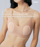 B~F Cup Bra | Minimizer Bra | Rabbit Ear Cup | 99% Antibacterial, Sweat-Absorbing, Quick-Drying