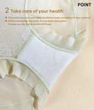 Smoothing Lace Light Shaping Short Girdle - Milk White