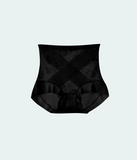 Smoothing Lace Light Shaping Short Girdle - Black