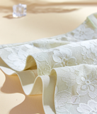 Smoothing Lace Light Shaping Short Girdle - Green