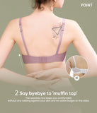 A~D Cup Bra | Square Neck Seamless Bra | T-shirt Bra