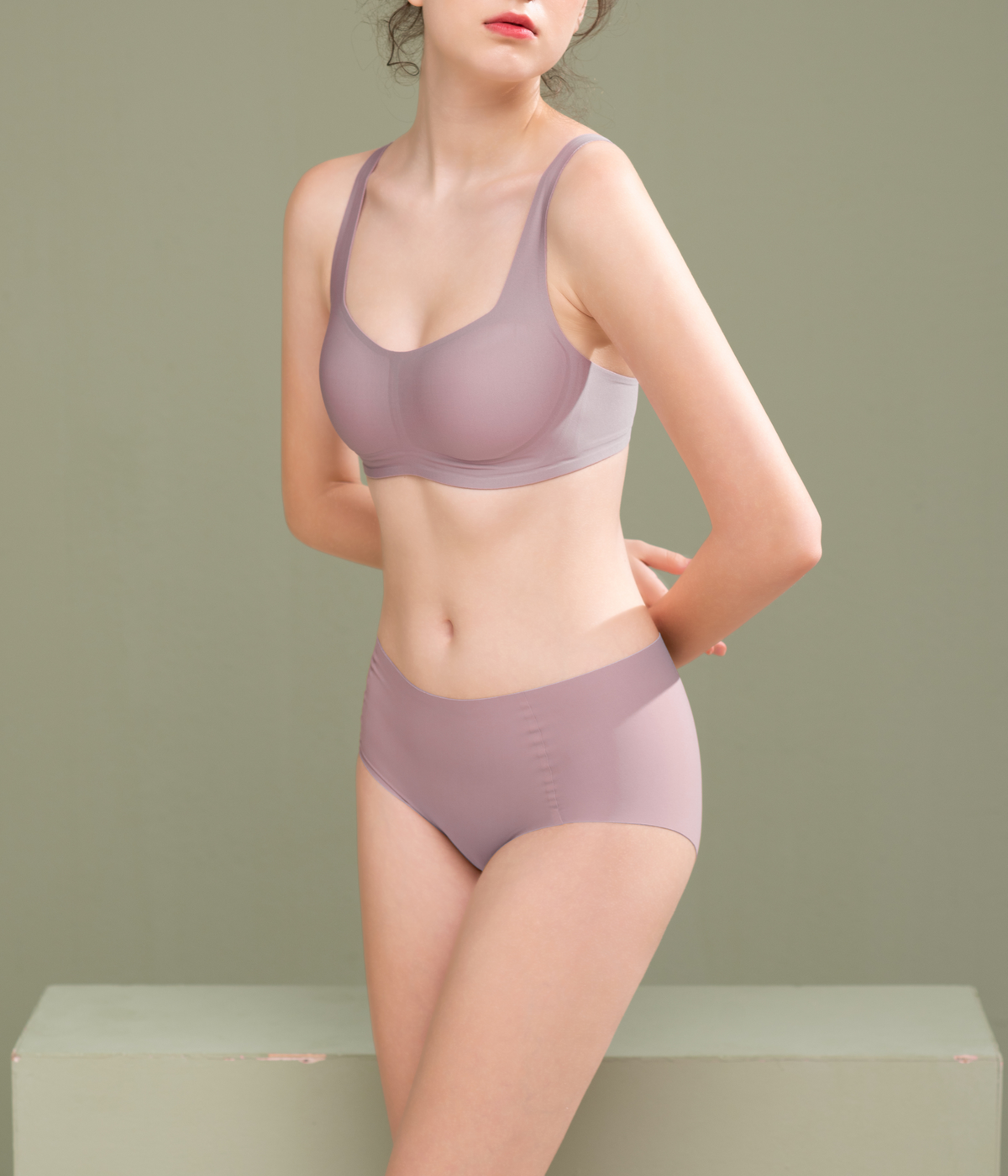 A~D Cup Bra | Square Neck Seamless Bra | T-shirt Bra