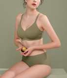 A~D Cup Bra | Day and Night Dual-Use Seamless Bra | Breathable T-shirt Bra | Excellent Breathability