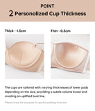A~C Cup Bra | 100% Non-Slip Wireless Strapless Bra