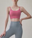 A~D Cup | U-Neck Sports Bra | Light Support | LYCRA® BLACK Technology | Suitable for Everyday Wear